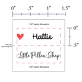 PPLR_HIDDEN_PRODUCT Tiny Heart Labels - Cotton