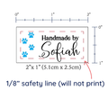 PPLR_HIDDEN_PRODUCT Paw Prints - Cotton