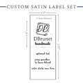 PPLR_HIDDEN_PRODUCT Monogram Satin Labels - Satin - 1.5" wide