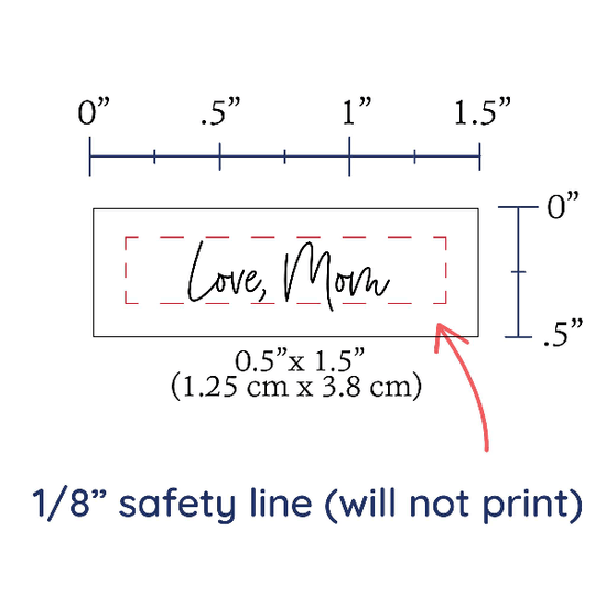 PPLR_HIDDEN_PRODUCT Tiny Text Labels - Cotton