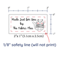 PPLR_HIDDEN_PRODUCT Cute Cat Labels - Cotton