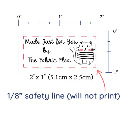 PPLR_HIDDEN_PRODUCT Cute Cat Labels - Cotton