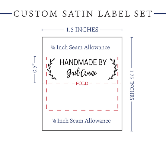 PPLR_HIDDEN_PRODUCT Small Laurel Labels - Satin - 1.5" wide