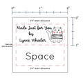 PPLR_HIDDEN_PRODUCT Cute Cat Labels - Cotton