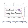 PPLR_HIDDEN_PRODUCT Butterfly Labels - Cotton
