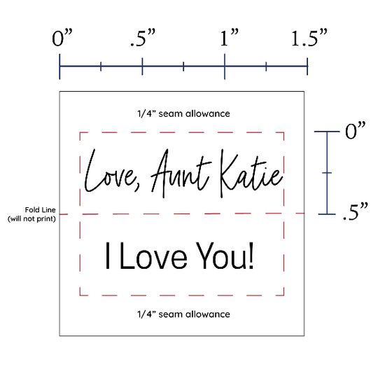 PPLR_HIDDEN_PRODUCT Tiny Text Labels - Cotton