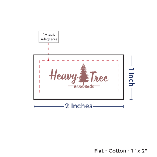 PPLR_HIDDEN_PRODUCT Print your Logo or Image on FLAT Cotton Tags