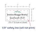 PPLR_HIDDEN_PRODUCT Simple Laurel Labels - cotton