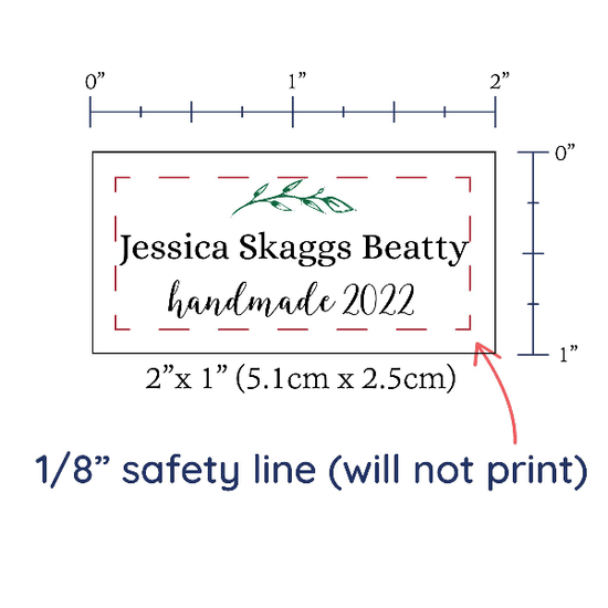 PPLR_HIDDEN_PRODUCT Simple Laurel Labels - cotton