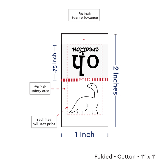 PPLR_HIDDEN_PRODUCT Print Your Logo or Image on FOLDED Cotton Tags