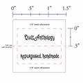 PPLR_HIDDEN_PRODUCT Tiny Text Labels - Cotton
