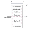PPLR_HIDDEN_PRODUCT Small Text Labels - 3 lines - Cotton