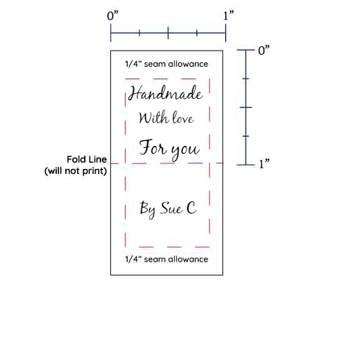 PPLR_HIDDEN_PRODUCT Small Text Labels - 3 lines - Cotton