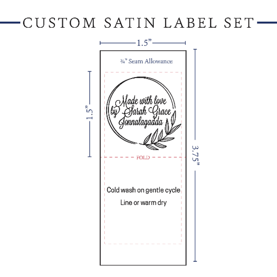PPLR_HIDDEN_PRODUCT Circle Leaf - Satin - 1.5" wide