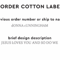 PPLR_HIDDEN_PRODUCT Reorder Previous Label Design - COTTON