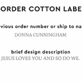 PPLR_HIDDEN_PRODUCT Reorder Previous Label Design - COTTON