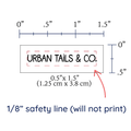 PPLR_HIDDEN_PRODUCT Tiny Text Labels - Cotton