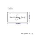 PPLR_HIDDEN_PRODUCT Print your Logo or Image on FLAT Cotton Tags