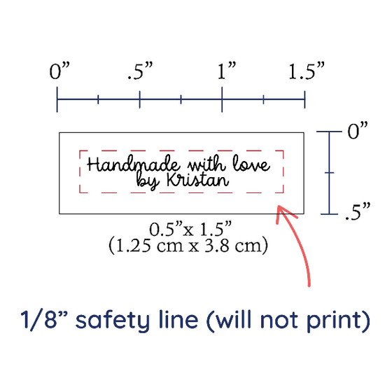 PPLR_HIDDEN_PRODUCT Two Line Tiny Labels - Cotton