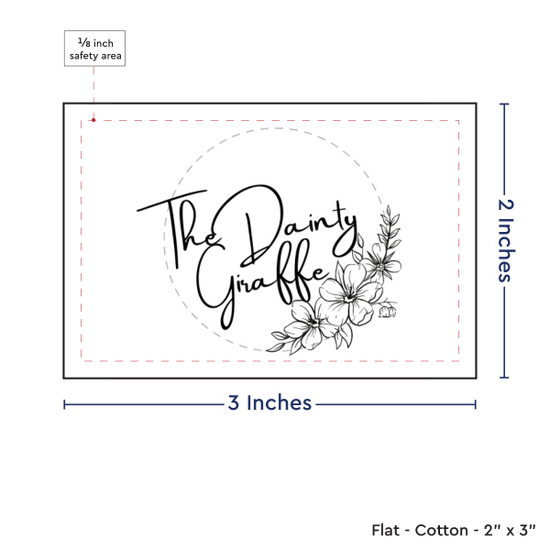 PPLR_HIDDEN_PRODUCT Print your Logo or Image on FLAT Cotton Tags