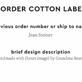 PPLR_HIDDEN_PRODUCT Reorder Previous Label Design - COTTON