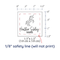 PPLR_HIDDEN_PRODUCT Geometric Unicorn - Cotton