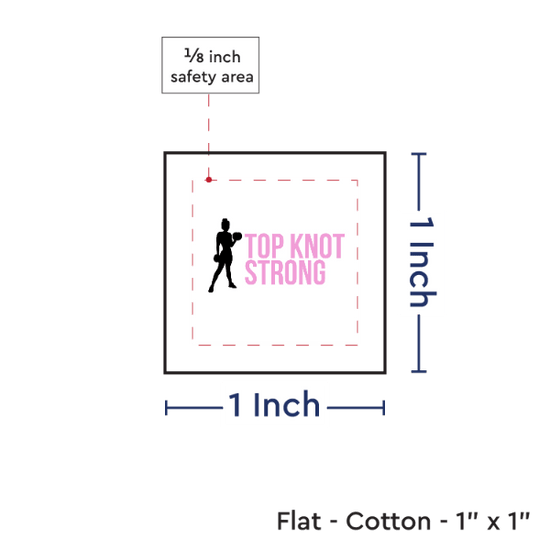 PPLR_HIDDEN_PRODUCT Print your Logo or Image on FLAT Cotton Tags
