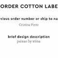 PPLR_HIDDEN_PRODUCT Reorder Previous Label Design - COTTON