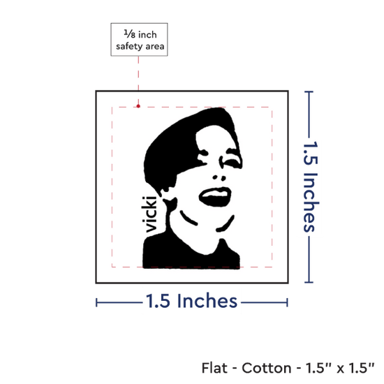 PPLR_HIDDEN_PRODUCT Print your Logo or Image on FLAT Cotton Tags