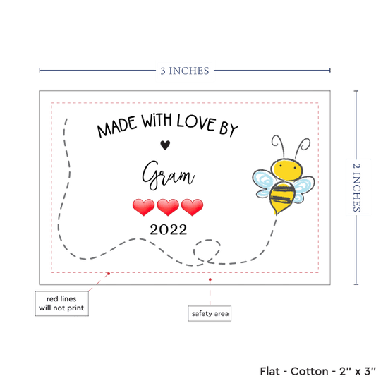 PPLR_HIDDEN_PRODUCT Cute Buzzing Bee - Cotton