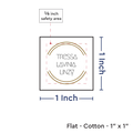 PPLR_HIDDEN_PRODUCT Print your Logo or Image on FLAT Cotton Tags