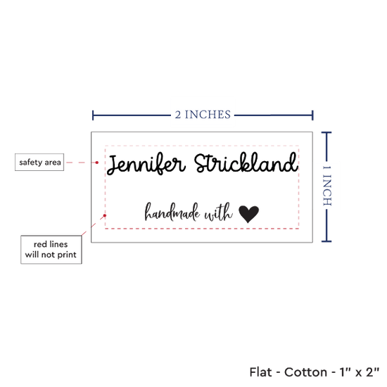 PPLR_HIDDEN_PRODUCT Handmade With Love - Cotton