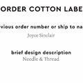 PPLR_HIDDEN_PRODUCT Reorder Previous Label Design - COTTON