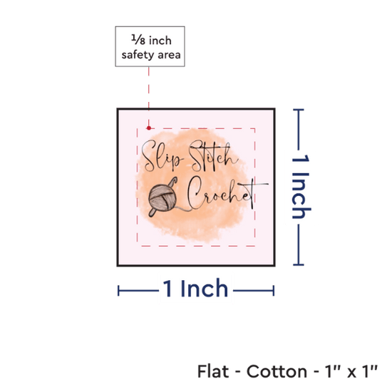 PPLR_HIDDEN_PRODUCT Print your Logo or Image on FLAT Cotton Tags