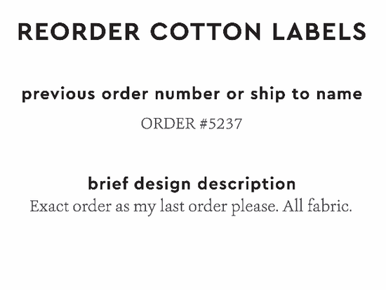 PPLR_HIDDEN_PRODUCT Reorder Previous Label Design - COTTON