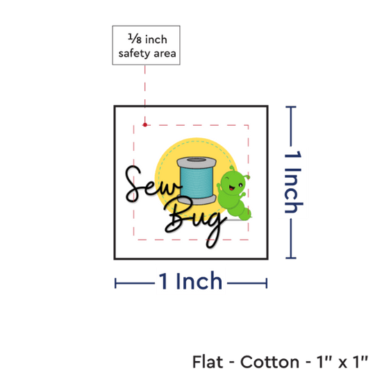 PPLR_HIDDEN_PRODUCT Print your Logo or Image on FLAT Cotton Tags