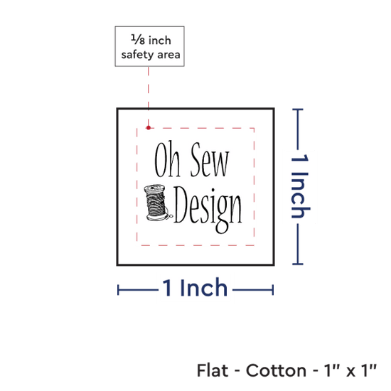 PPLR_HIDDEN_PRODUCT Print your Logo or Image on FLAT Cotton Tags