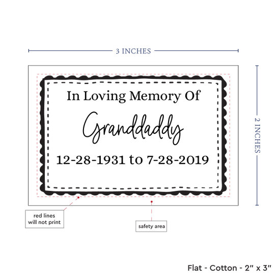 PPLR_HIDDEN_PRODUCT Classic Blanket Tag - Cotton