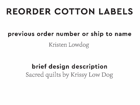 PPLR_HIDDEN_PRODUCT Reorder Previous Label Design - COTTON