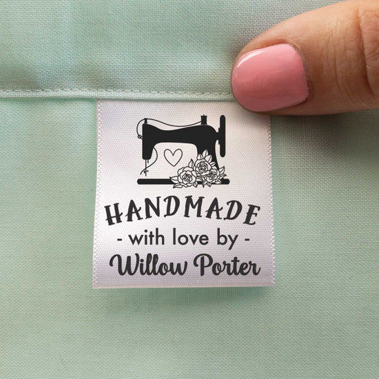 Machine Washable Emblem Sewing Machine Custom Labels - Personalized Sewing Labels – EverEmblem