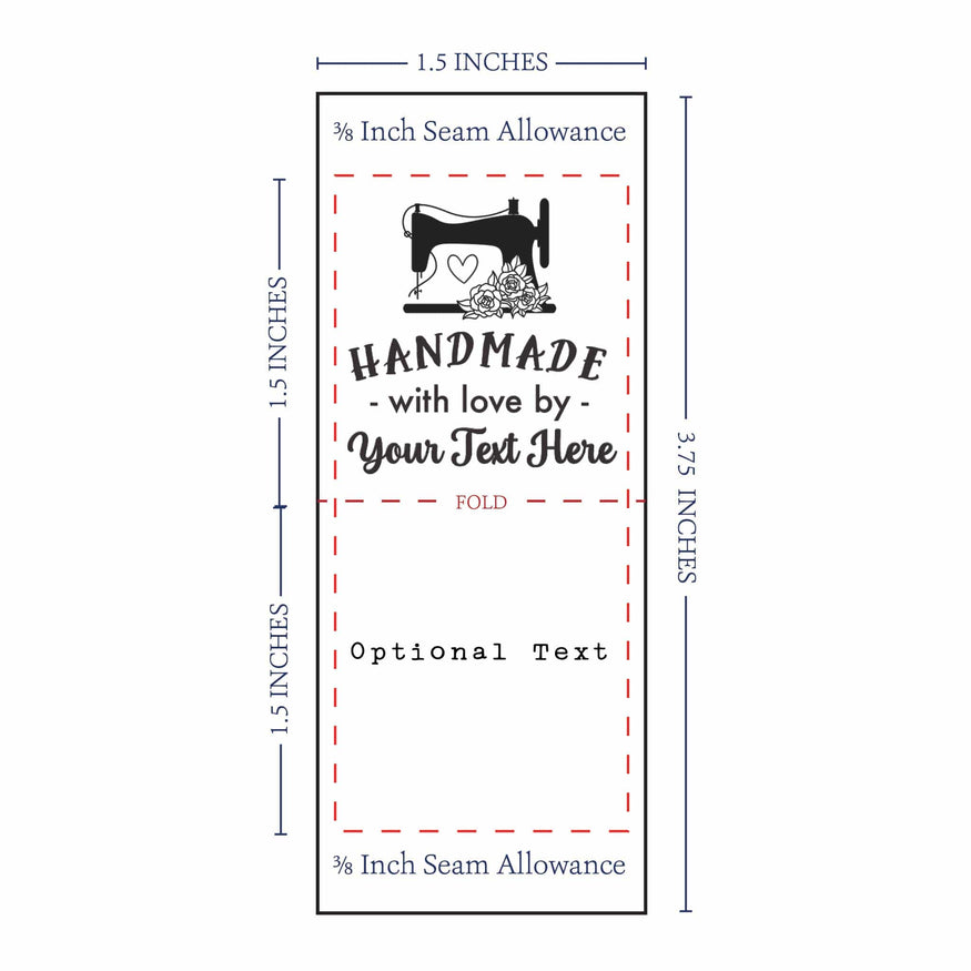 Sewing Machine Custom Labels - Personalized Sewing Labels – EverEmblem