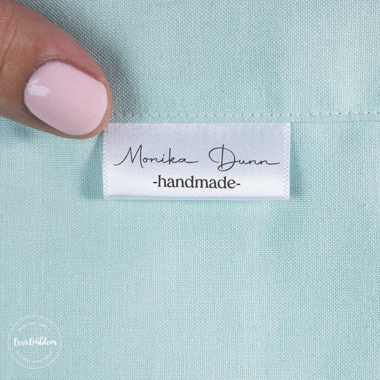 Signature Label Clothing Tags | Custom Tags starting at $15 US – EverEmblem